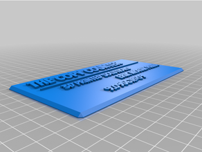 biz carte personalizzato 3d print model - Mito3D