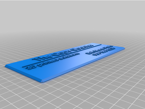 biz cards v3 customized 3d print model - Mito3D
