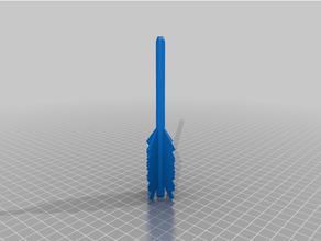 detallado flecha bolígrafo skyrim 3d print model - Mito3D