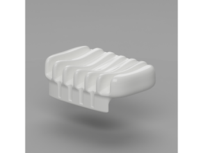Seife Gericht Aram Kunst Badezimmer Keramik abtropfen lassen trocken Fight Club Halter Unterstützung Haushalt japanisch Toilette Savon self draining Tablett 3d print model - Mito3D