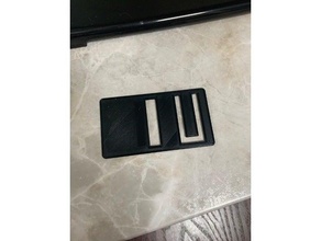 dométique frigo fermer clé carte campeur rv 3d print model - Mito3D