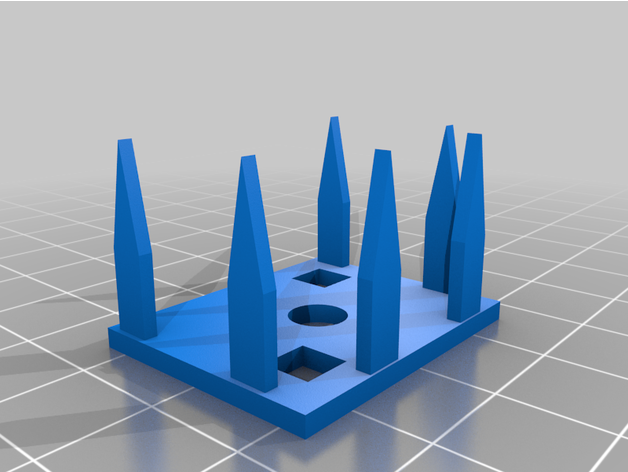 foam core rc airplane firewalls 3D print model - Mito3D