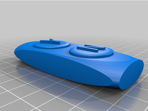 button tv bluey 3d print model - Mito3D