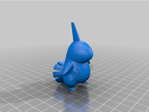 0246 larvar pokemon rakamlar oyuncak 3d print model - Mito3D
