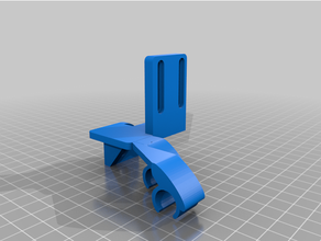 remix alfawise longer ender filament runout mounting bracket guide 3d print model - Mito3D