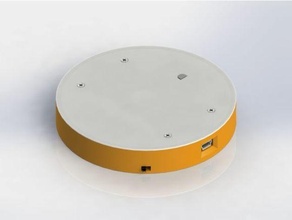 LED Untersetzer Temperatur Sensor 3d print model - Mito3D