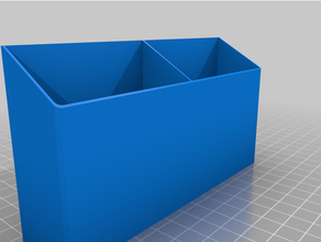 simple recipe card organizer 3d print model - Mito3D