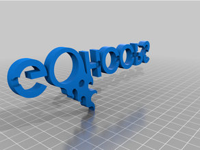 gohoops frigorifero magnete 3d print model - Mito3D