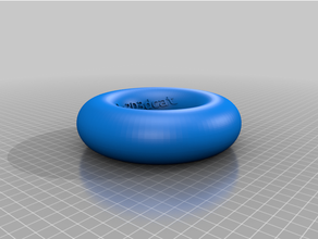 doughnut 3d print model - Mito3D