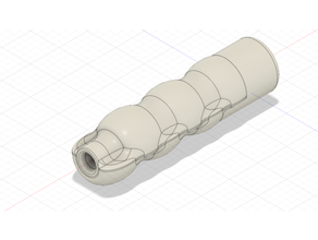 tesla valve suppressor 3d print model - Mito3D