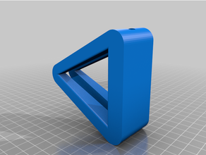 triángulo estante soporte wacom intuos Arte creativo medio diseñador mueble oficina organización tableta 3d print model - Mito3D