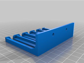 customized cable holder2 3d print model - Mito3D