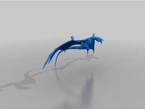 high elf sun dragons breath weapon - lp aelves aos dragon elves 3d print model - Mito3D