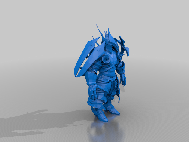 2 varietà Golia paladini armatura dnd mostro 3D print model - Mito3D