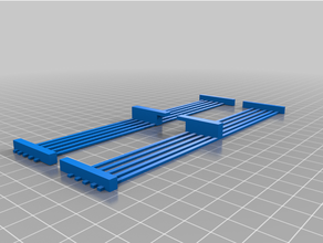 fence scalextric border r2 3d print model - Mito3D