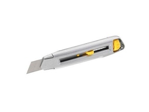stanley knife slider pusher diy hobby hobbyknife holder tools utility yellow 3d print model - Mito3D