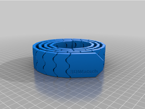 customized belt 3d print model - Mito3D