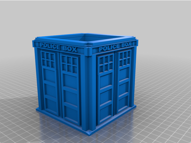 tardis 3D print model - Mito3D