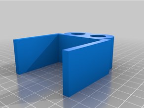 soporte baquetas estanteria ikea baqueta drums holder 3d print model - Mito3D