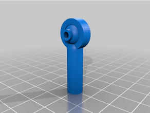 stronger rod-ball holder connection - nimrod tie rod creator remix 3d print model - Mito3D