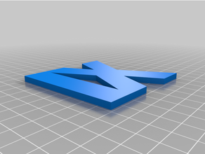 roman numeral 3d print model - Mito3D