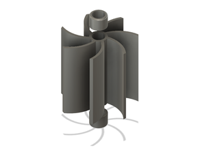 universal parametric adjustable filament spool adaptor 3d printer parts autodesk fusion 360 holder fusion360 3d print model - Mito3D