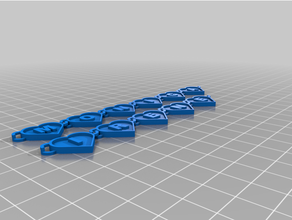 art chain 3d print model - Mito3D