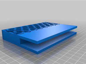 ikea lattice honeycomb holes 3d print model - Mito3D
