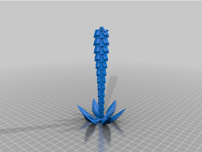 palm tree pen v2 plant 3d print model - Mito3D