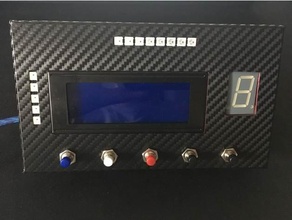 simhub dashboard arduino display diy simracing vinyl 3d print model - Mito3D