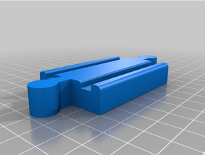 juguete entrenar virar puente conector pista 3d print model - Mito3D