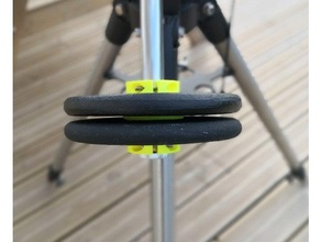 Fitness Gewicht Adapter Skywatcher montieren Astronomie Astrofotografie Gegengewicht 3d print model - Mito3D