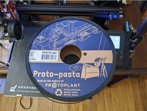 proto-pasta roller reinforcement 3d print model - Mito3D