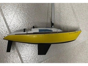Dehler 34 modèle bateau 1 330 3d print model - Mito3D