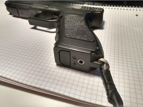 Lanyard Motorplatte Airsoft glock 18c cm030 aep Teile Cyma g18c Tokio marui 3d print model - Mito3D