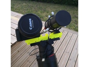 Customizável configuração Largo campo astrofotografia astronomia dslr raposa 3d print model - Mito3D