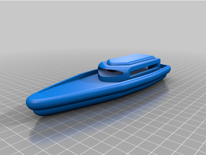 iate banco mar navio brinquedo 3d print model - Mito3D