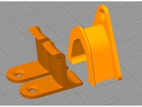 óculo búsqueda toque controladores montaje pared montar grieta organización 3d print model - Mito3D