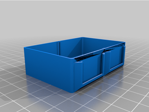 Ikea Skadis klein Box Etiketten Lager 3d print model - Mito3D