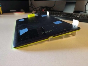 Wacom bambou supporter base para tablette titulaire soutien 3d print model - Mito3D