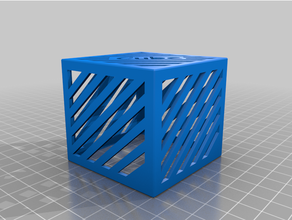 impossible cube 3d puzzle logic 3d print model - Mito3D