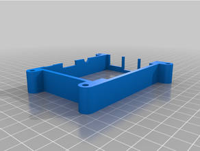 modular case bolts raspberry pi 2 3 boards 3d print model - Mito3D