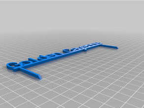 customized garden signcolden cayenne sign 3d print model - Mito3D