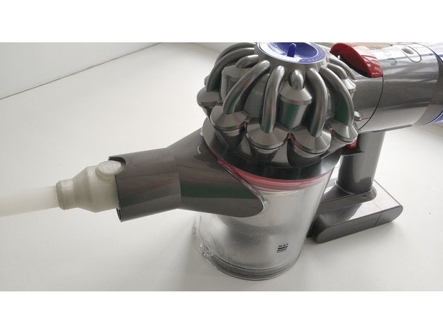 dyson universal nozzle adapter v10 v7 v8 vacuum 3D print model - Mito3D