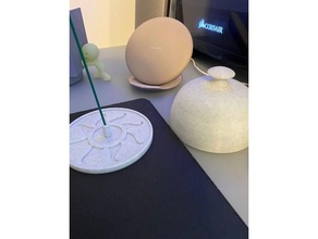 incense holder cover burner 3d print model - Mito3D