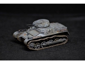 Panzer 1 56 Rahmen 28mm Bolzen Aktion Tischplatte Gaming Wargaming 3d print model - Mito3D