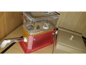 base tarheel hormigas mini hogar nido cara proteger hormiga Hormiguero 3d print model - Mito3D