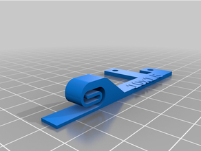 personalizzato piegato 1hem attaccamento cucire macchine 3d print model - Mito3D