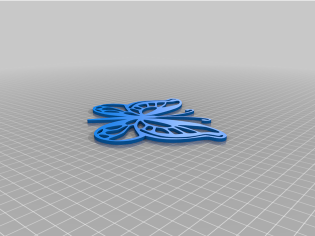 mariposa 2d 3D print model - Mito3D