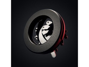 diyafram Mecanico açıklık kamera iris mekanik 3d print model - Mito3D